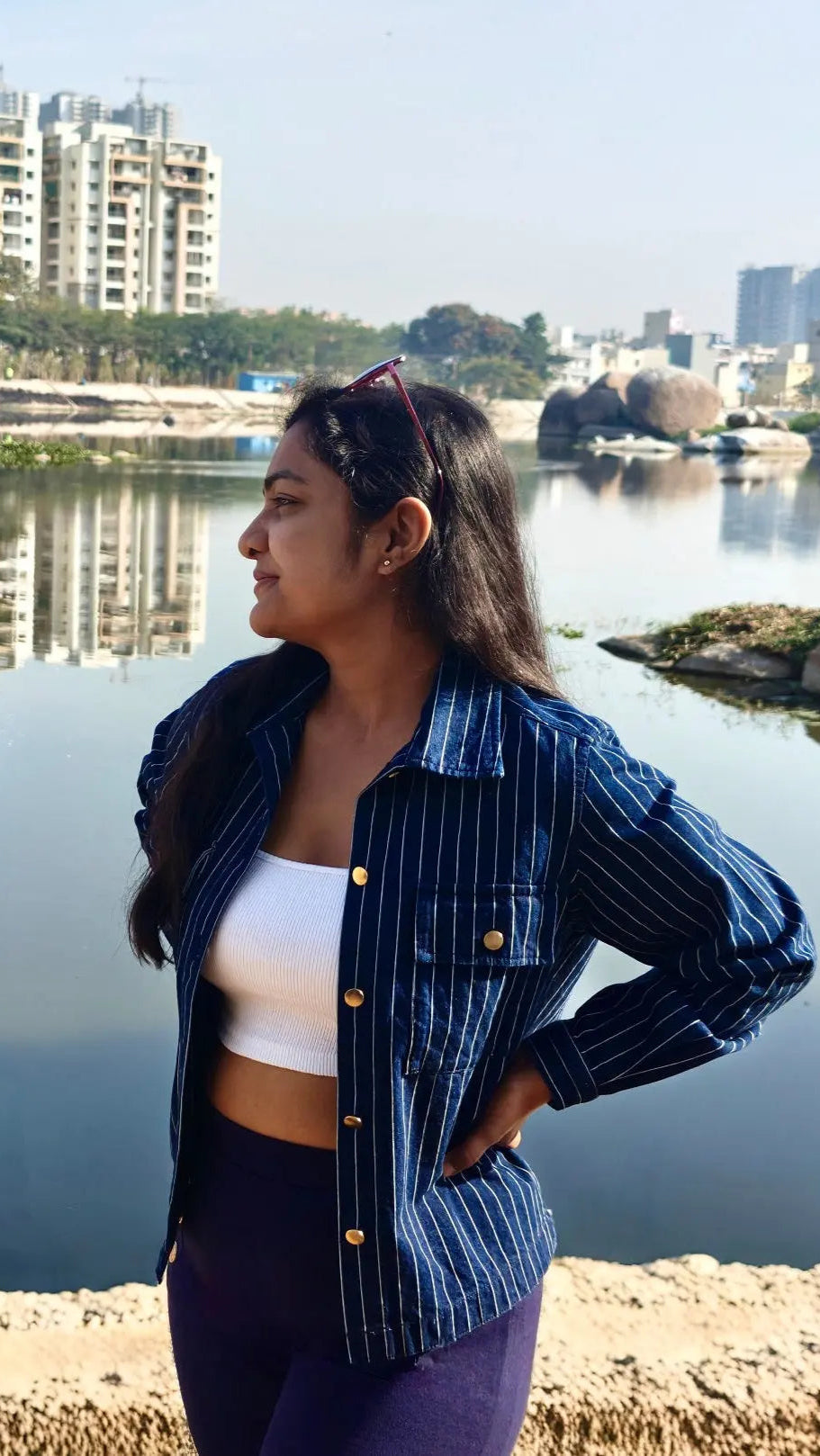 DENIM_SHIRT__MODEL_SOLIESSE_AUTUMN_WINTER_WEAR