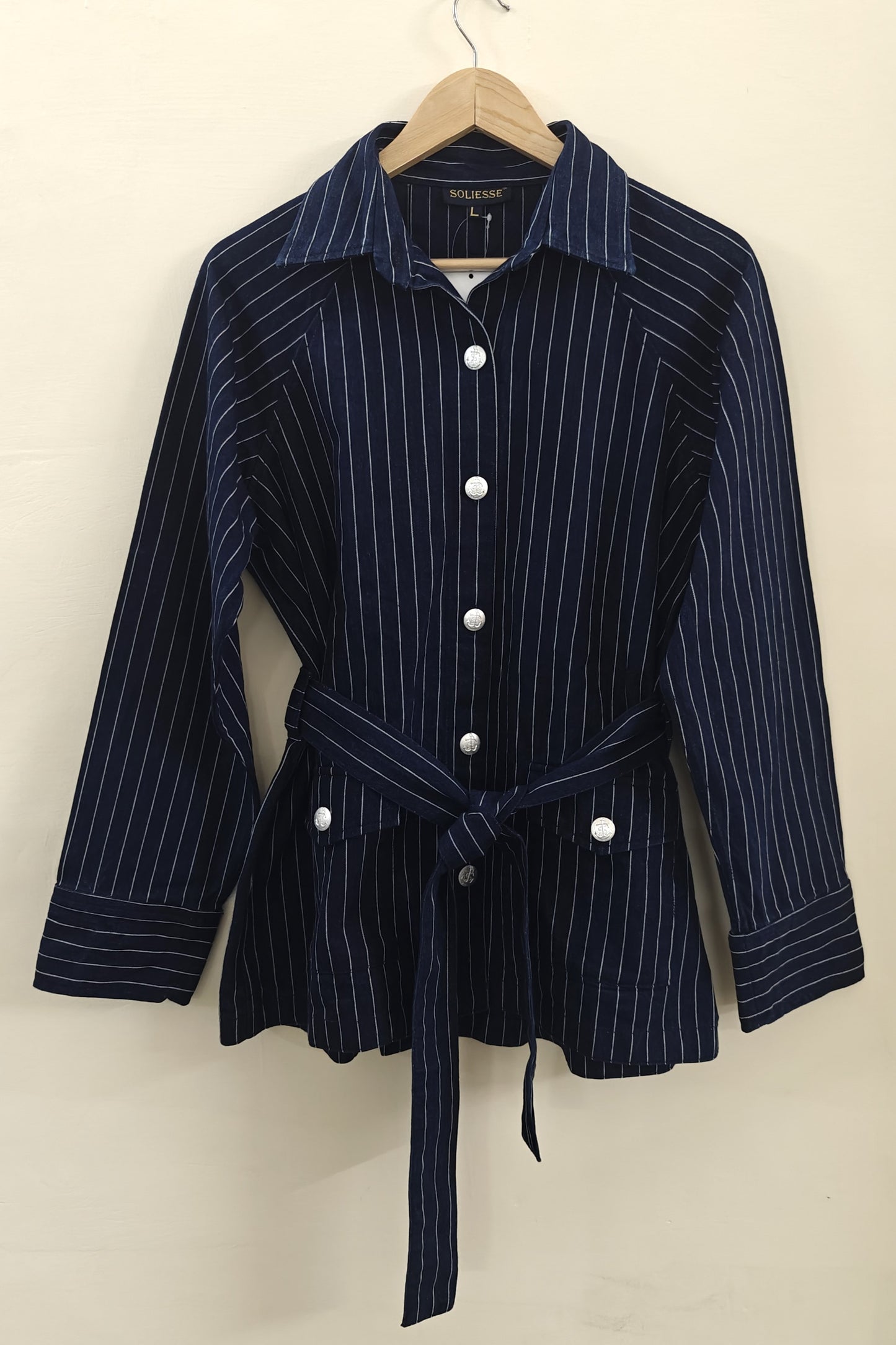 DENIM_STRIPE_JACKET_FRNT-SOLIESSE-AW24