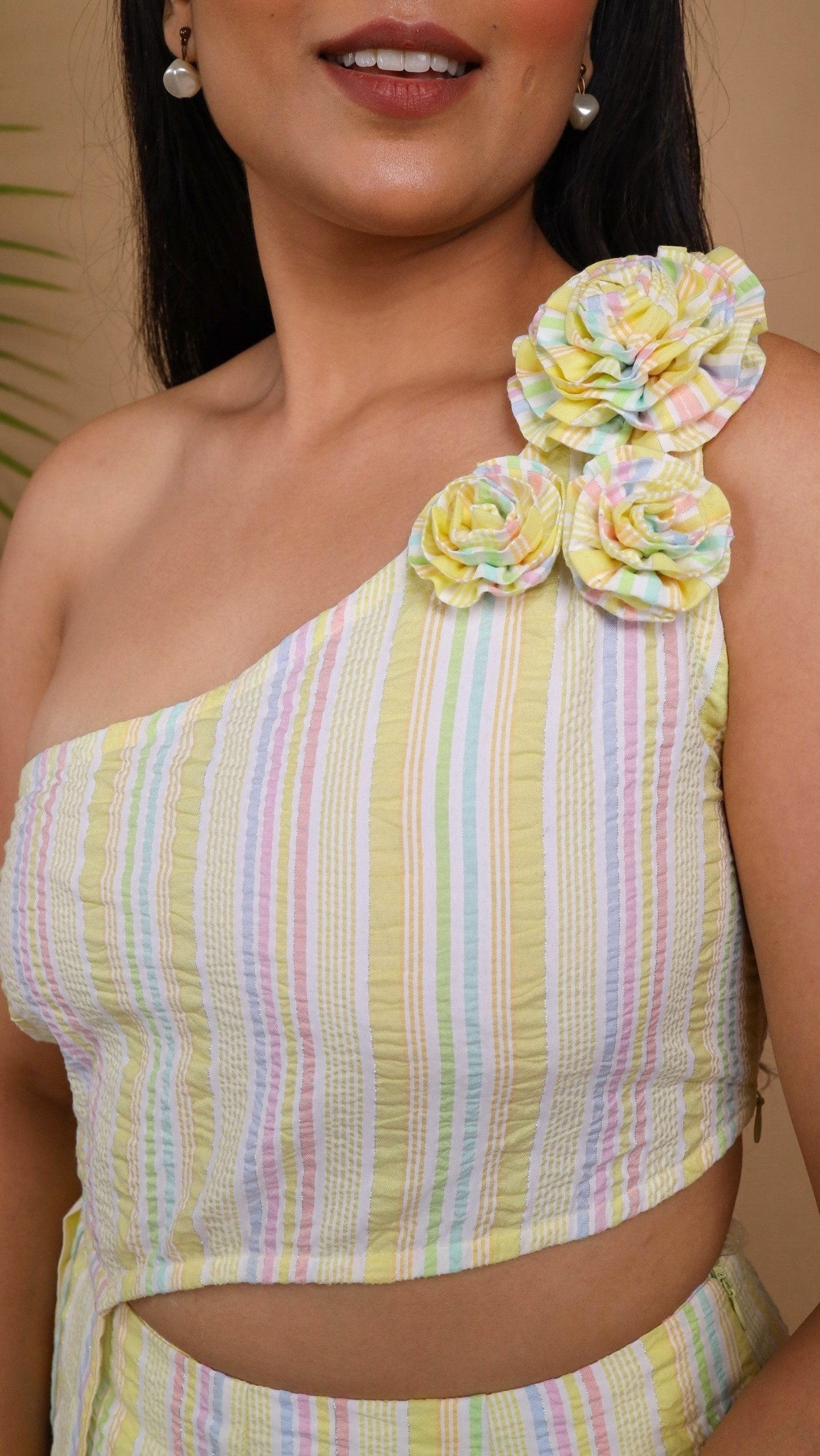 MADELYN TOP 1  - RESORT WEAR_MADELYN TOP -BEACH WEAR_ ONE SHOULDER TOP