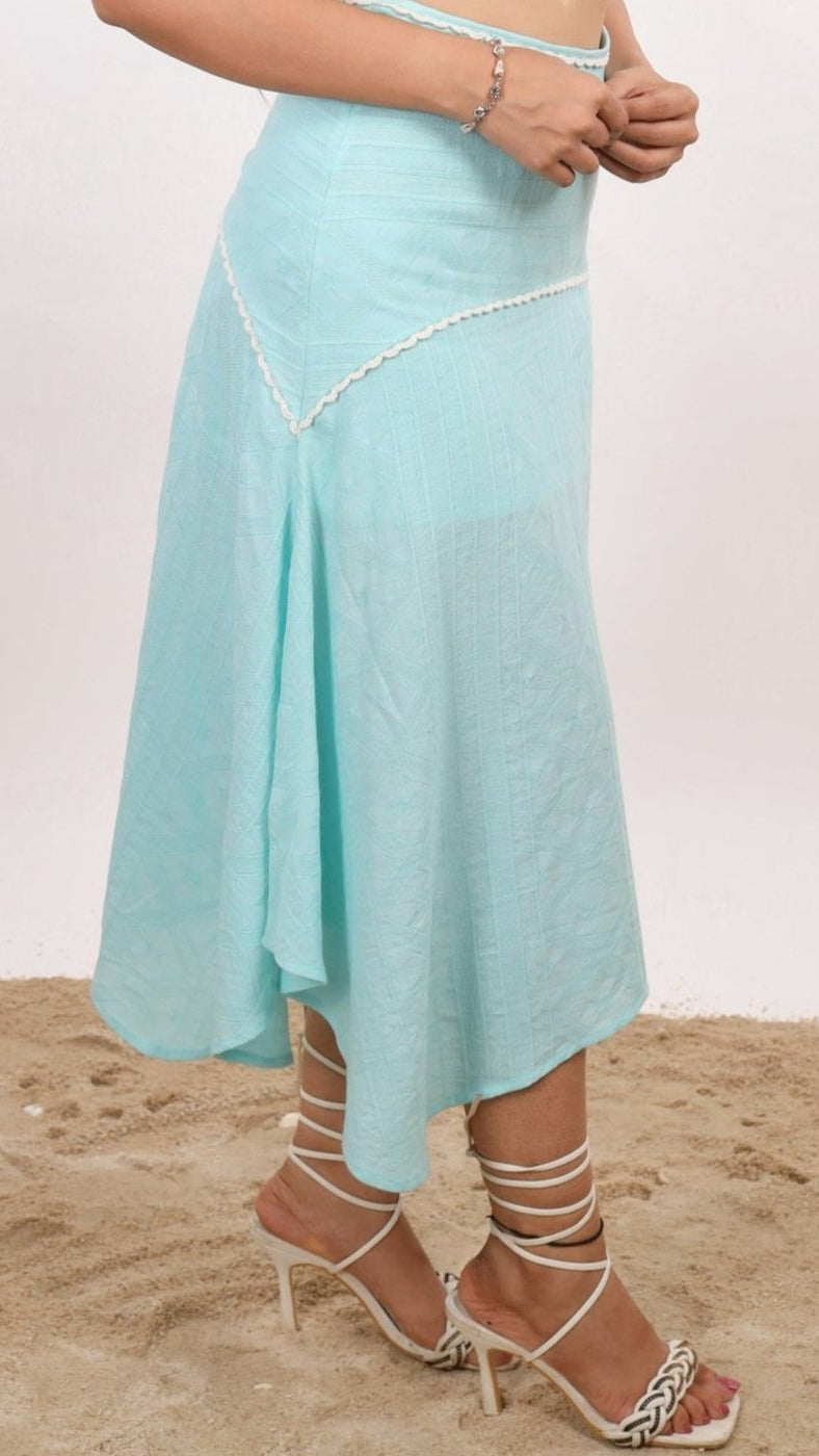 SAGE SKIRT 2 - BEACH WEAR_RESORT WEAR